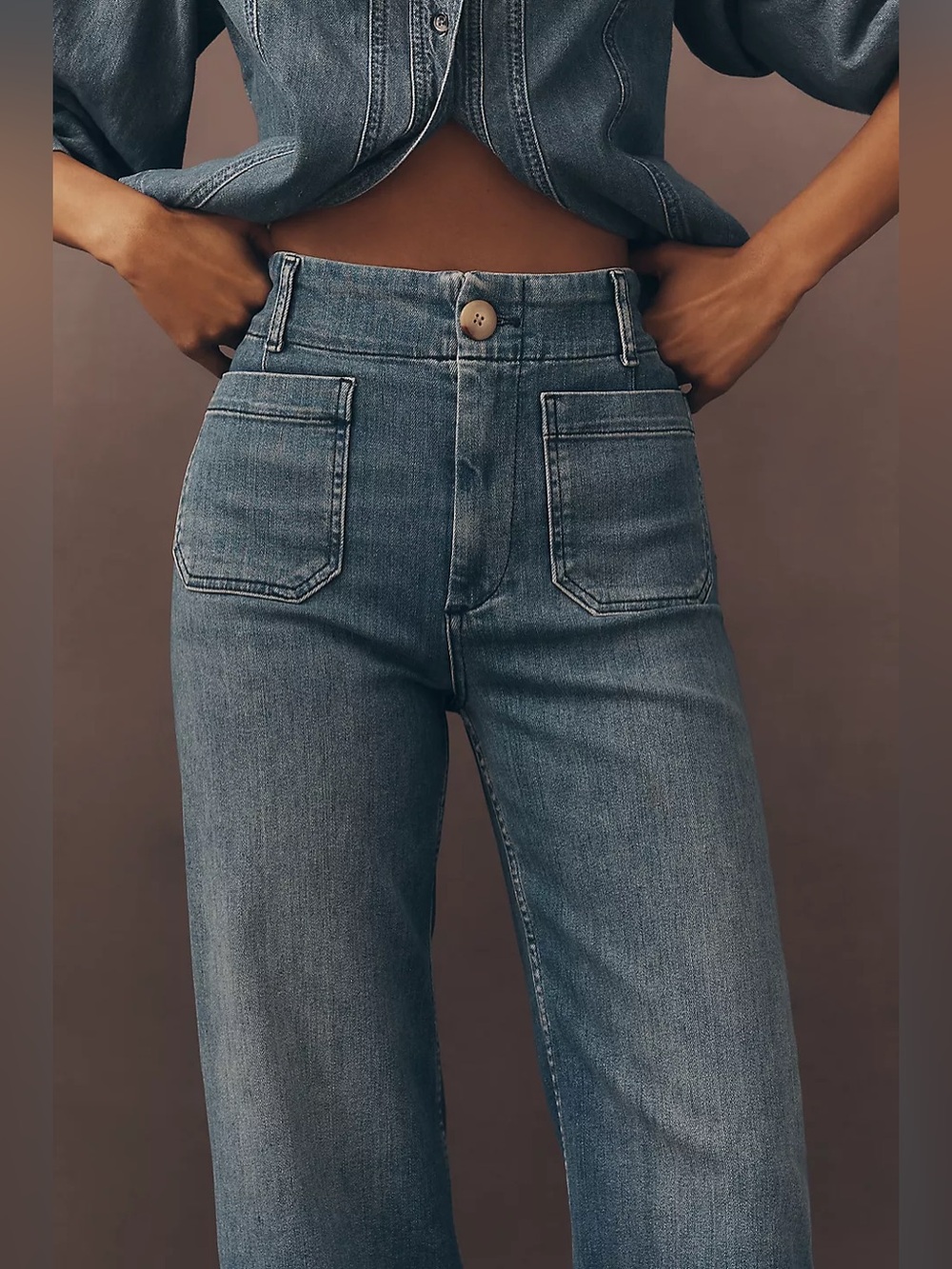 Maeve The Colette High-Rise Wide-Leg Jeans - Picture 2 of 6